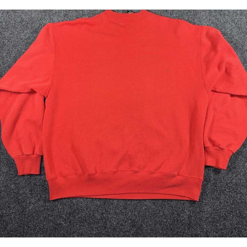Vintage 90s Mickey Unlimited Disney Sweatshirt Red Donald Duck Mickey Mouse‎ XL - Picture 4 of 7